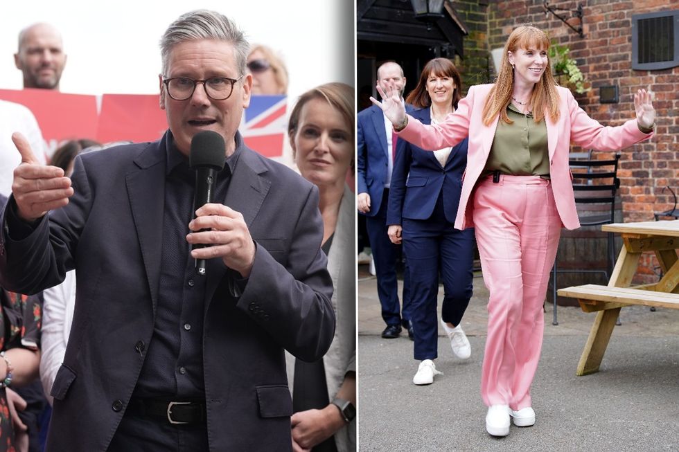 Keir Starmer and Angela Rayner