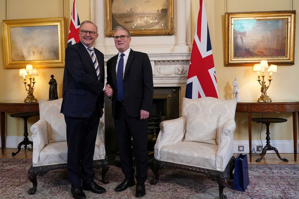 Keir Starmer and Anthony Albanese