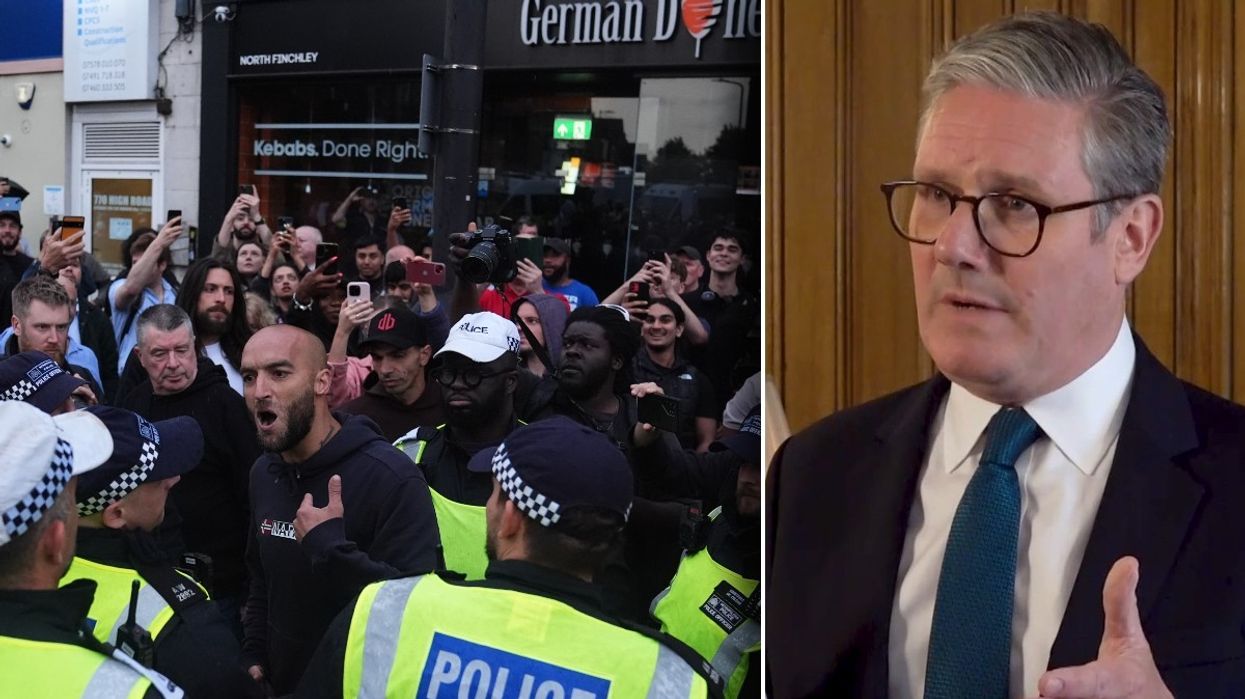 Keir Starmer and anti-immigration protests