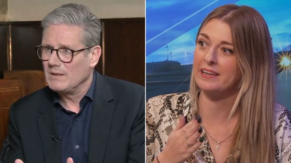 Keir Starmer and Dehenna Davison