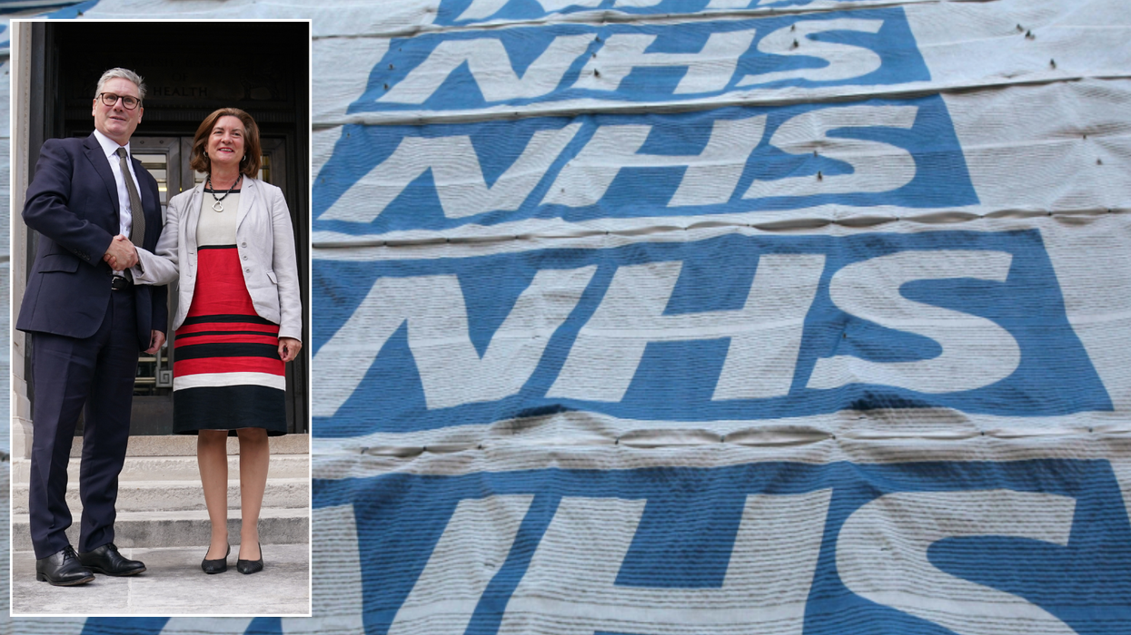 Keir Starmer and Eluned Morgan