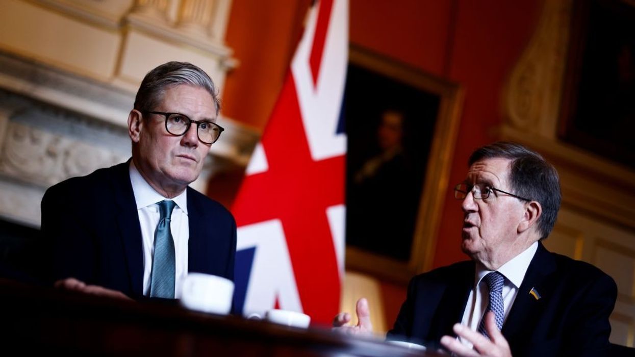 Keir Starmer and Former NATO Secretary General Lord Robertson