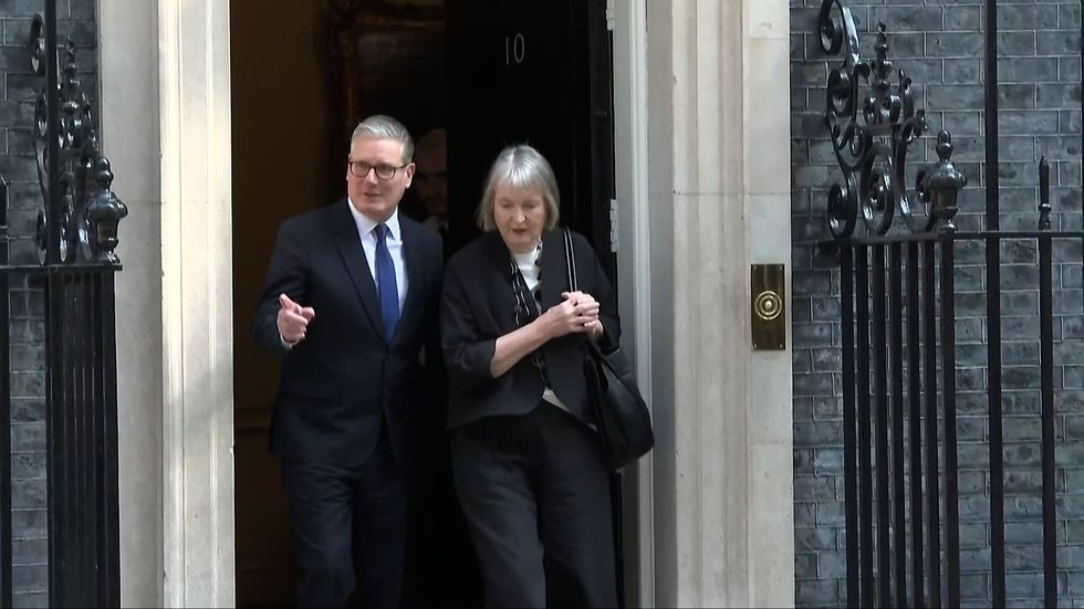 Keir Starmer and Harriet Harman
