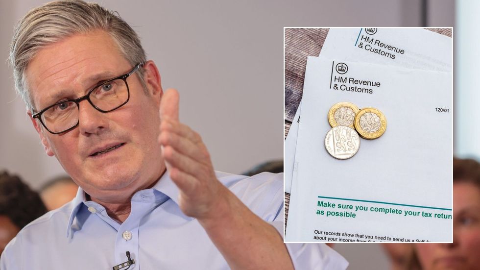 Keir Starmer and HMRC letter