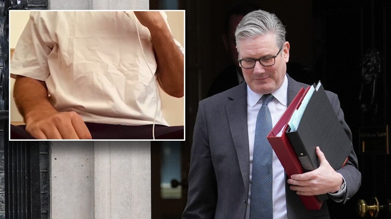 Keir Starmer and Iranian dissident