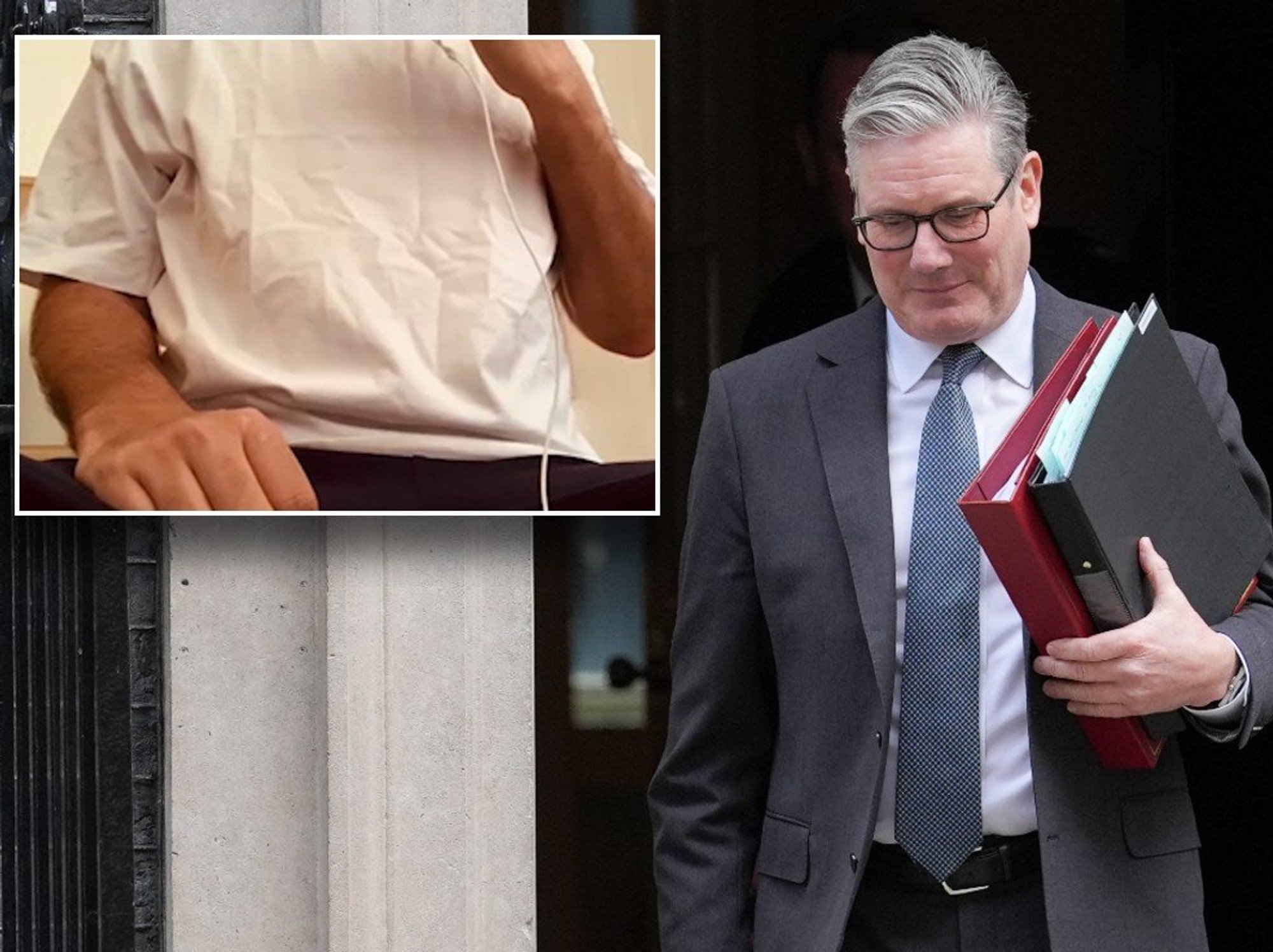 Keir Starmer and Iranian dissident