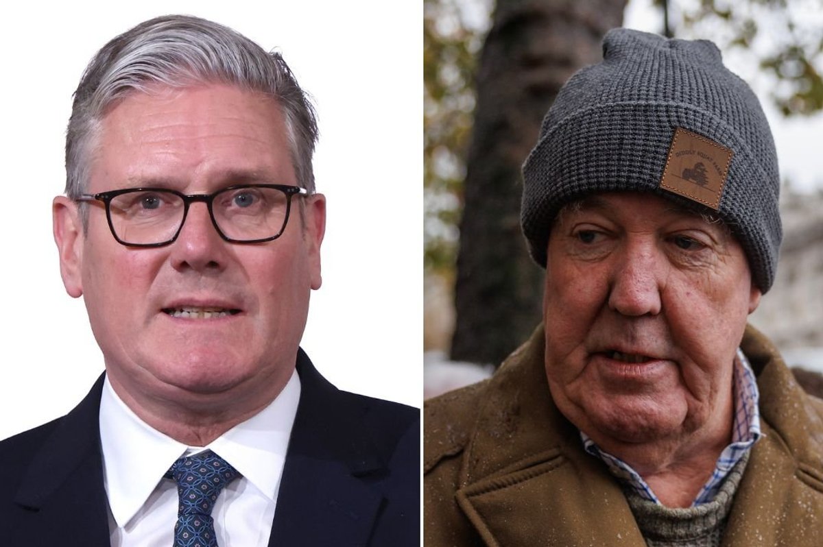 Keir Starmer and Jeremy Clarkson