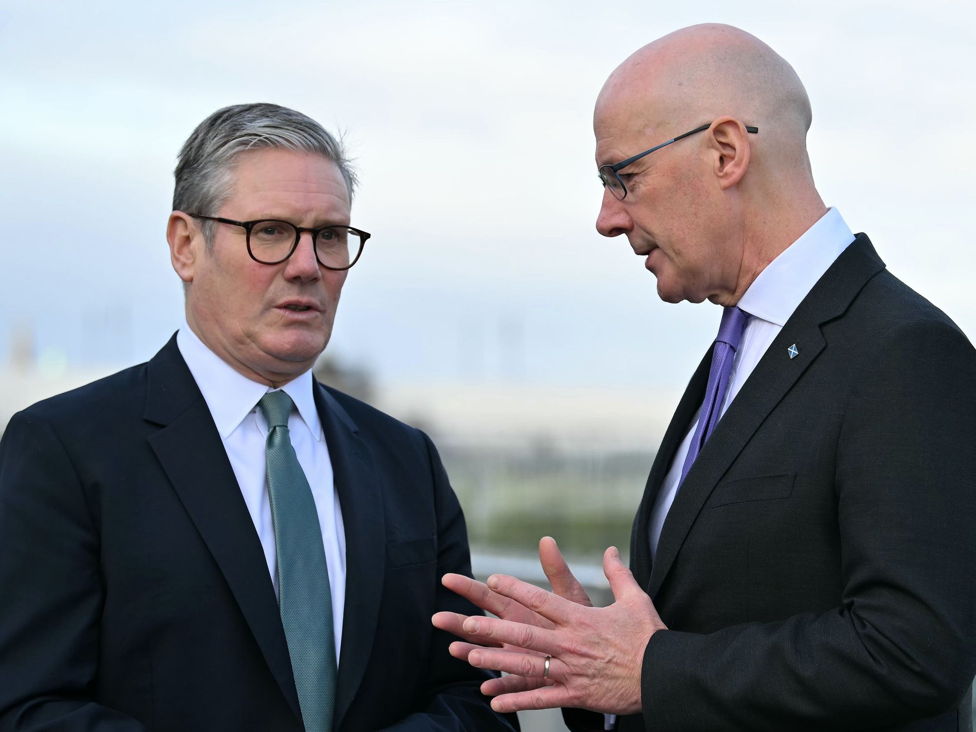 Keir Starmer and John Swinney