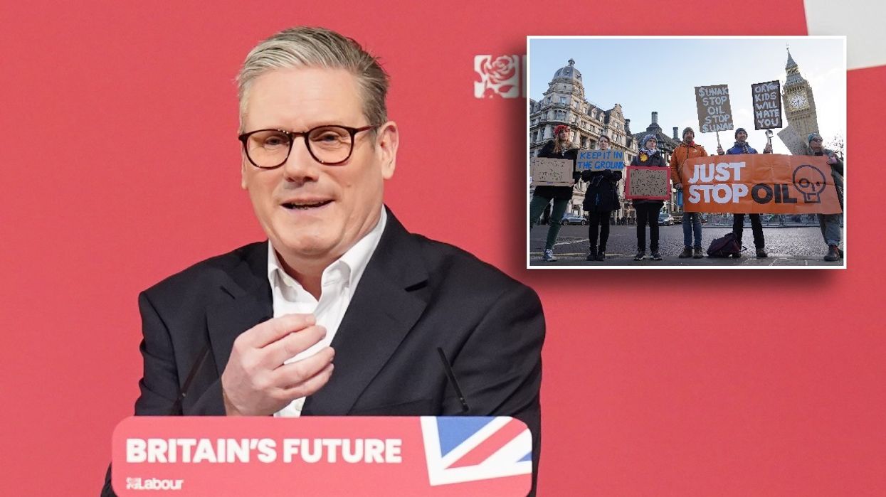 Keir Starmer and Just Stop Oil