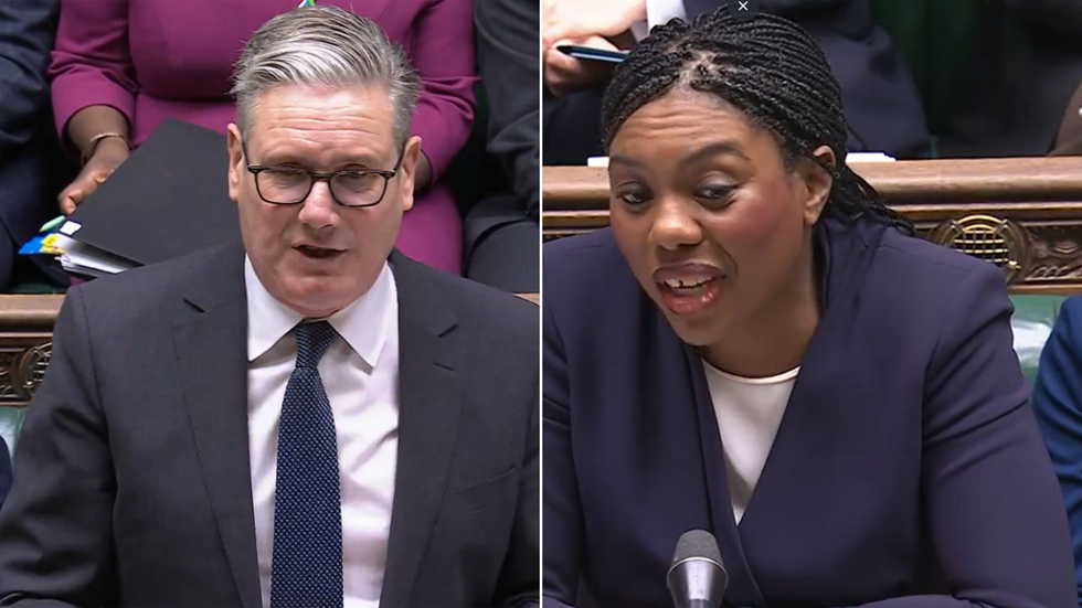 Keir Starmer and Kemi Badenoch went head to head\u200b