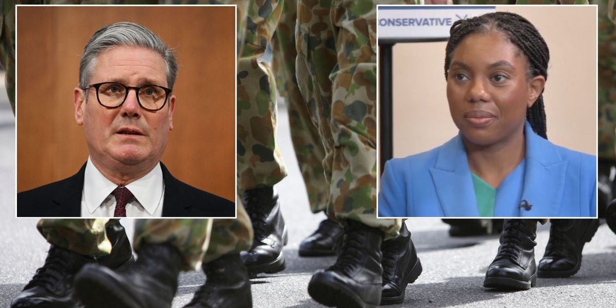 NextImg:Kemi Badenoch says MPs must get veto on British boots on ground in Ukraine as Tory leader warns of ‘no blank cheque’ for Keir Starmer