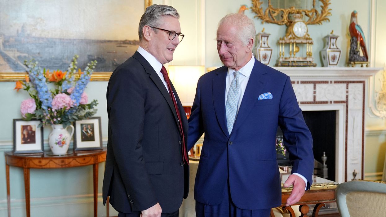 Keir Starmer and King Charles