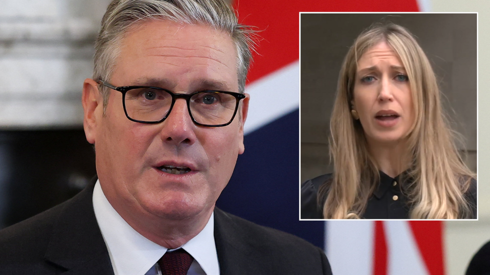Keir Starmer and Laura Trott