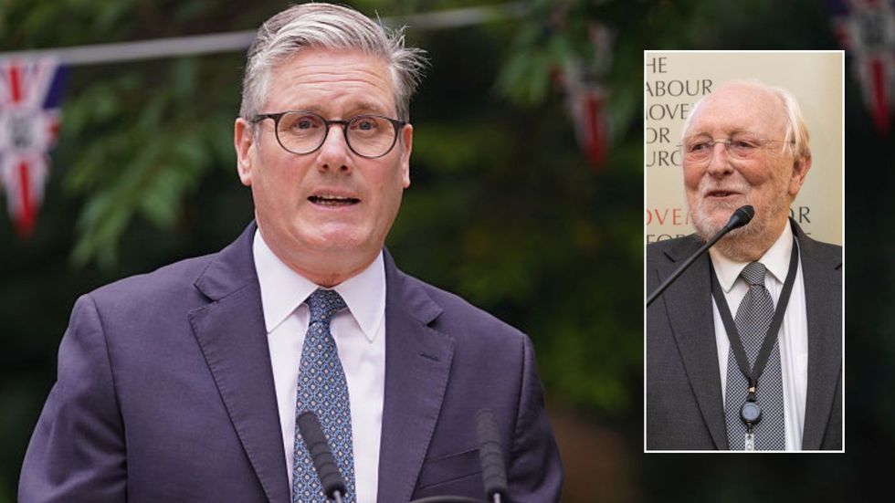 Keir Starmer and Lord Kinnock