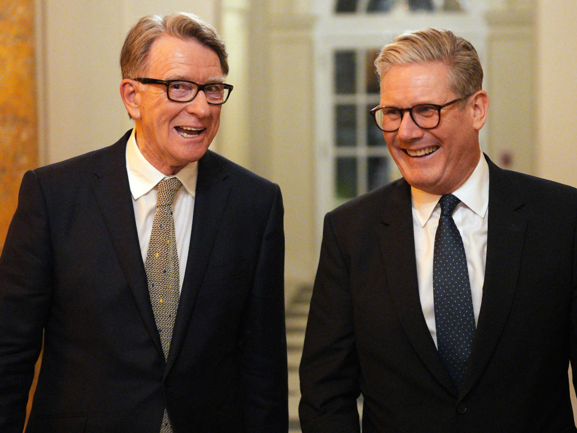 Keir Starmer and Lord Mandelson