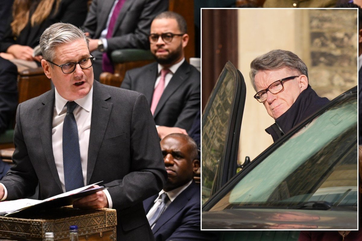 Keir Starmer and Lord Peter Mandelson
