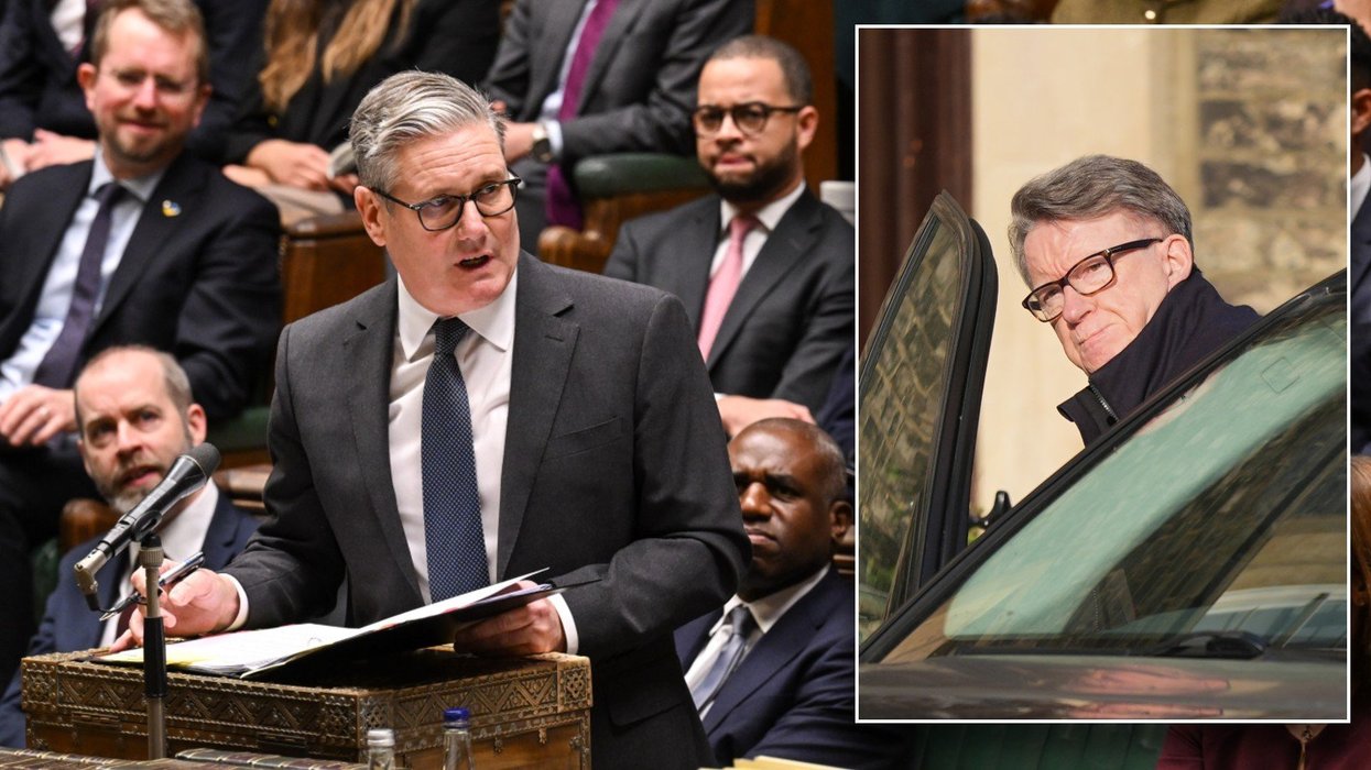 Keir Starmer and Lord Peter Mandelson