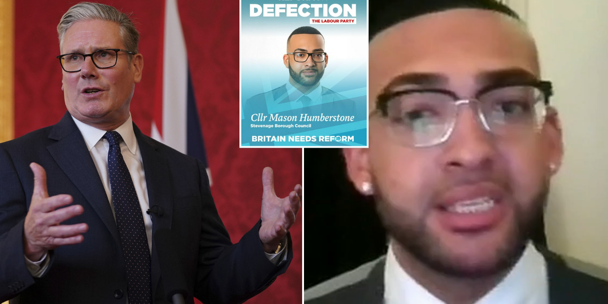 NextImg:Reform UK's first Labour defection says 'more will follow' as he takes brutal parting shot at party