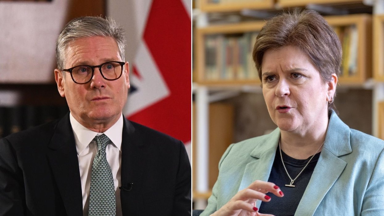 Keir Starmer and Nicola Sturgeon