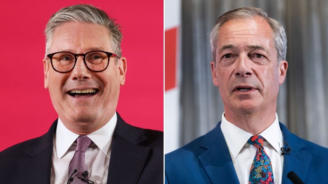 Keir Starmer and Nigel Farage