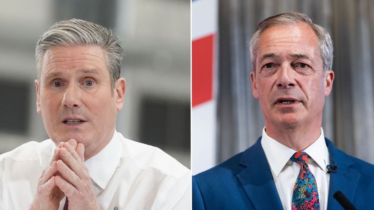 Keir Starmer and Nigel Farage