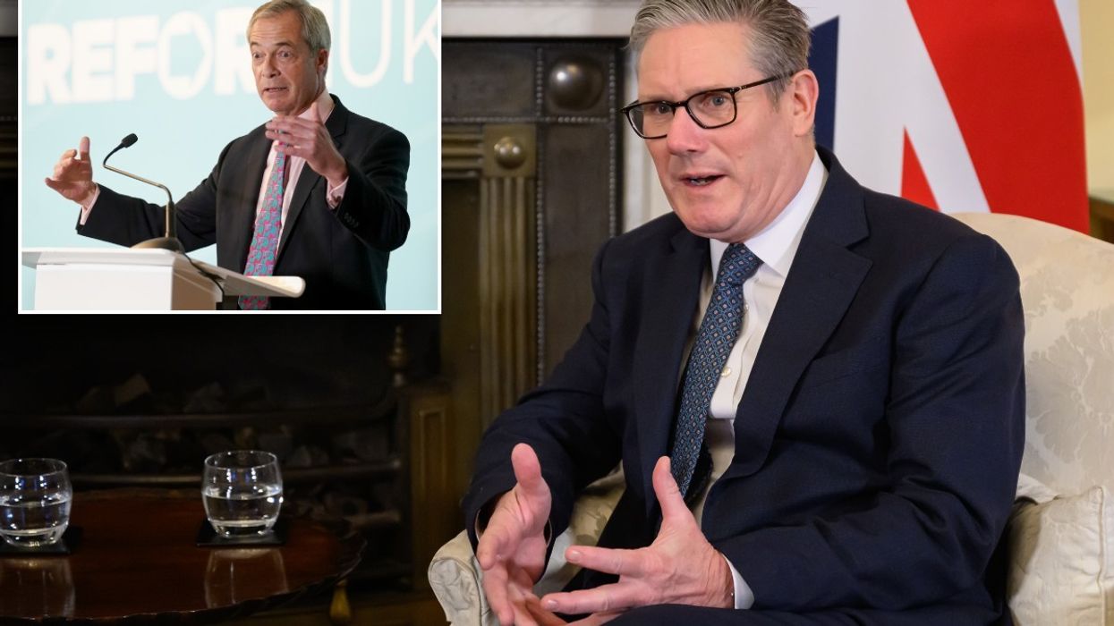 Keir Starmer and Nigel Farage