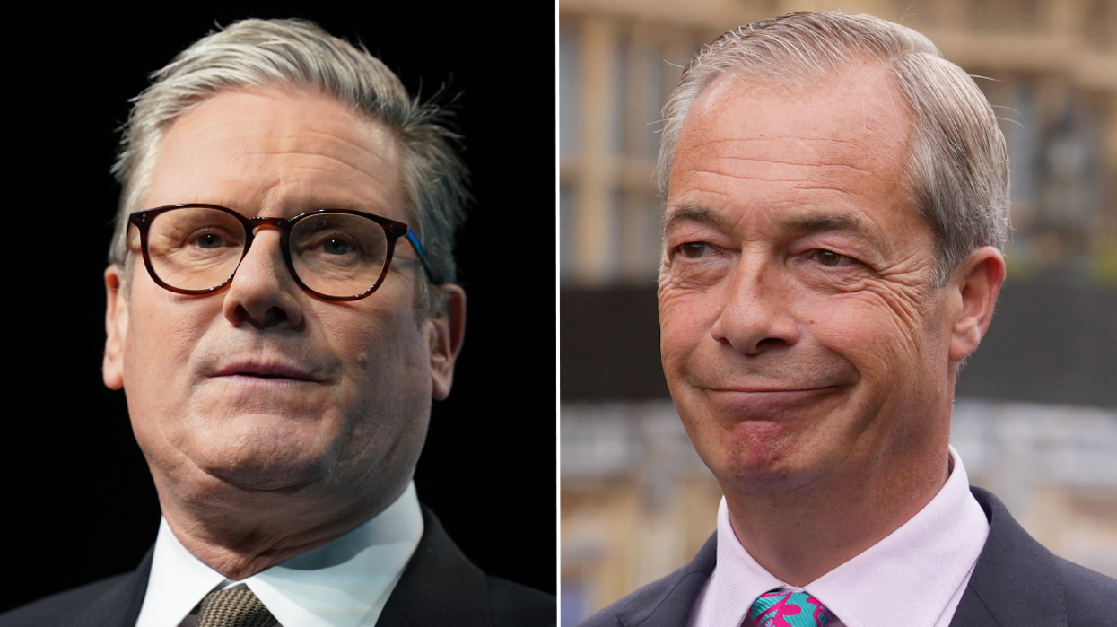 Keir Starmer and Nigel Farage