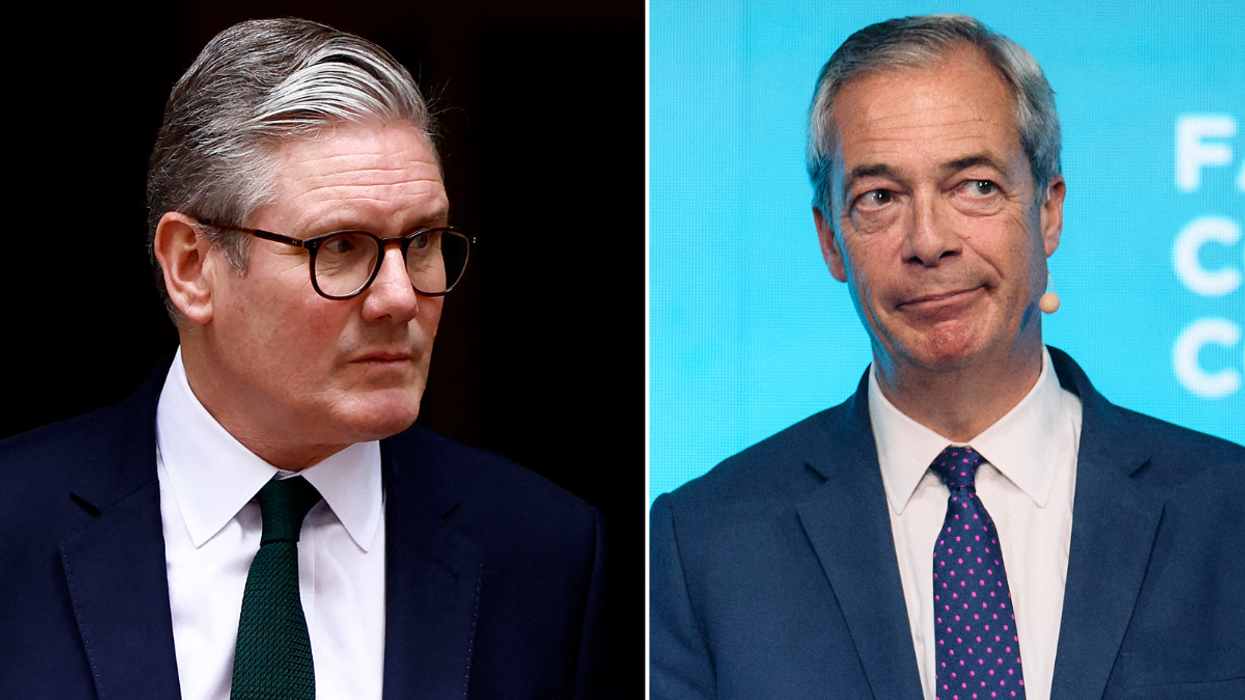Keir Starmer and Nigel Farage