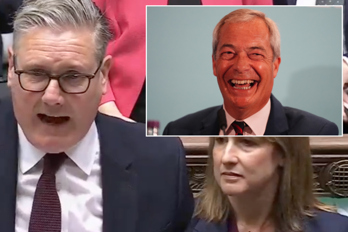 Keir Starmer and Nigel Farage