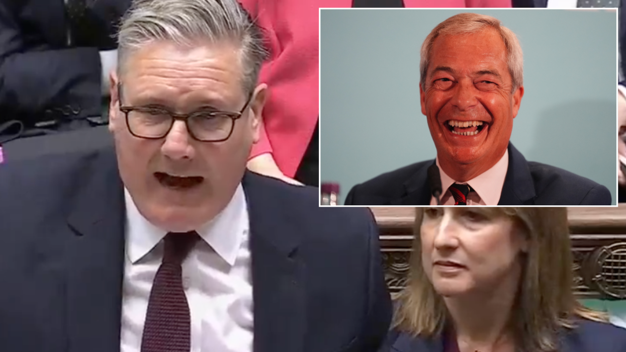 Keir Starmer and Nigel Farage