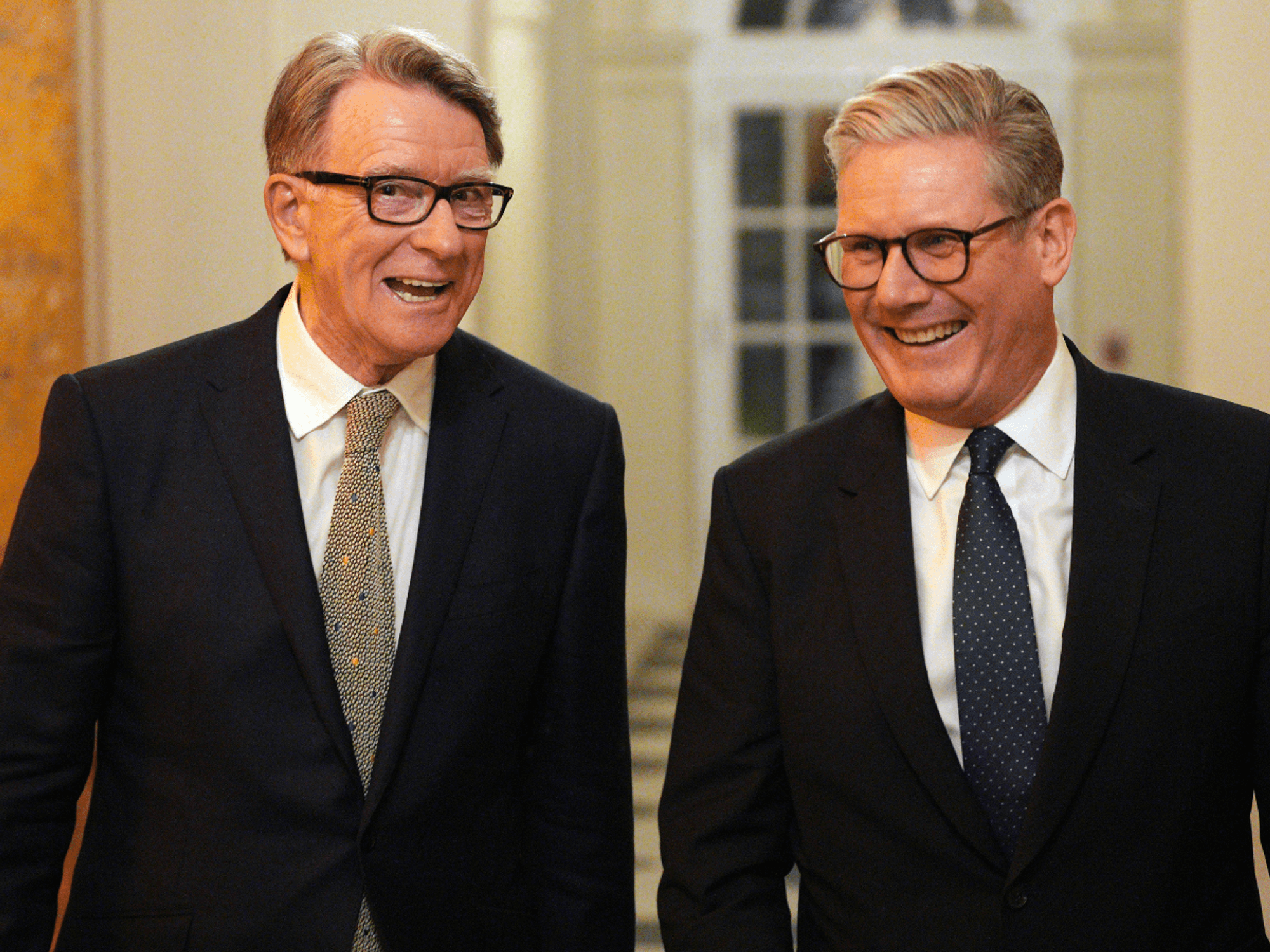 Keir Starmer and Peter Mandelson