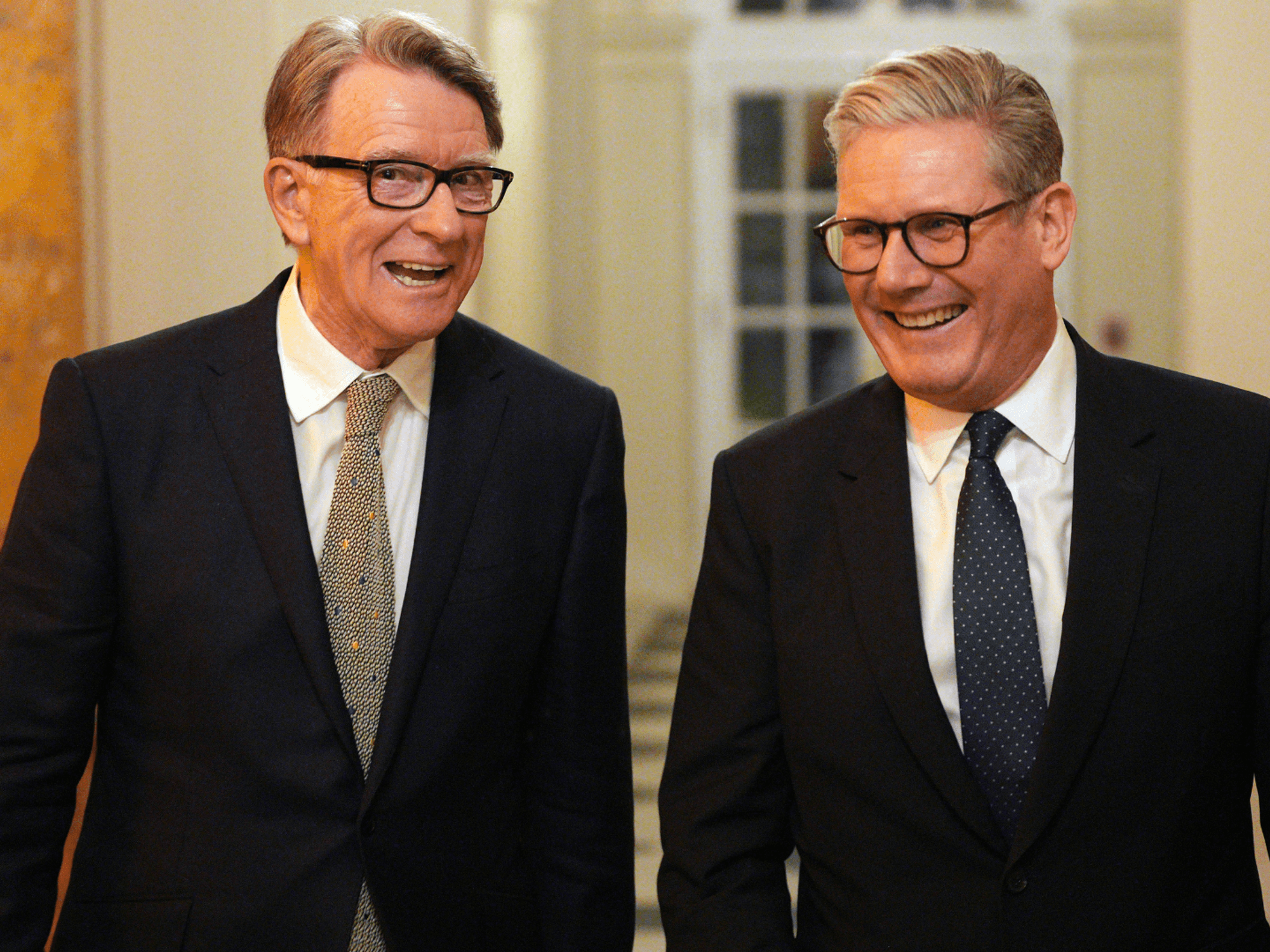 Keir Starmer and Peter Mandelson