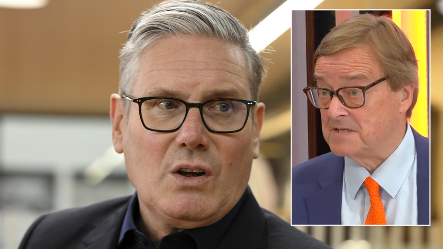 Keir Starmer and Piers Pottinger
