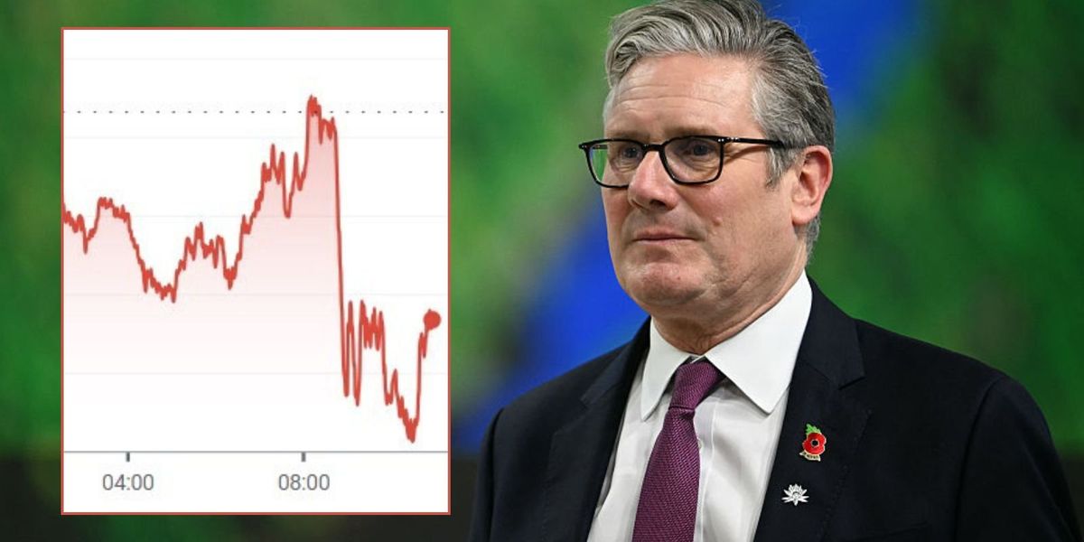 Pound PLUMMETS as Keir Starmer’s future in Number 10 ‘under pressure’