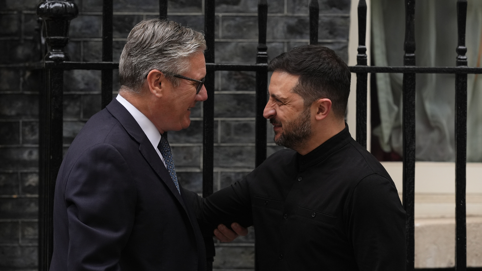 Keir Starmer and President Zelensky