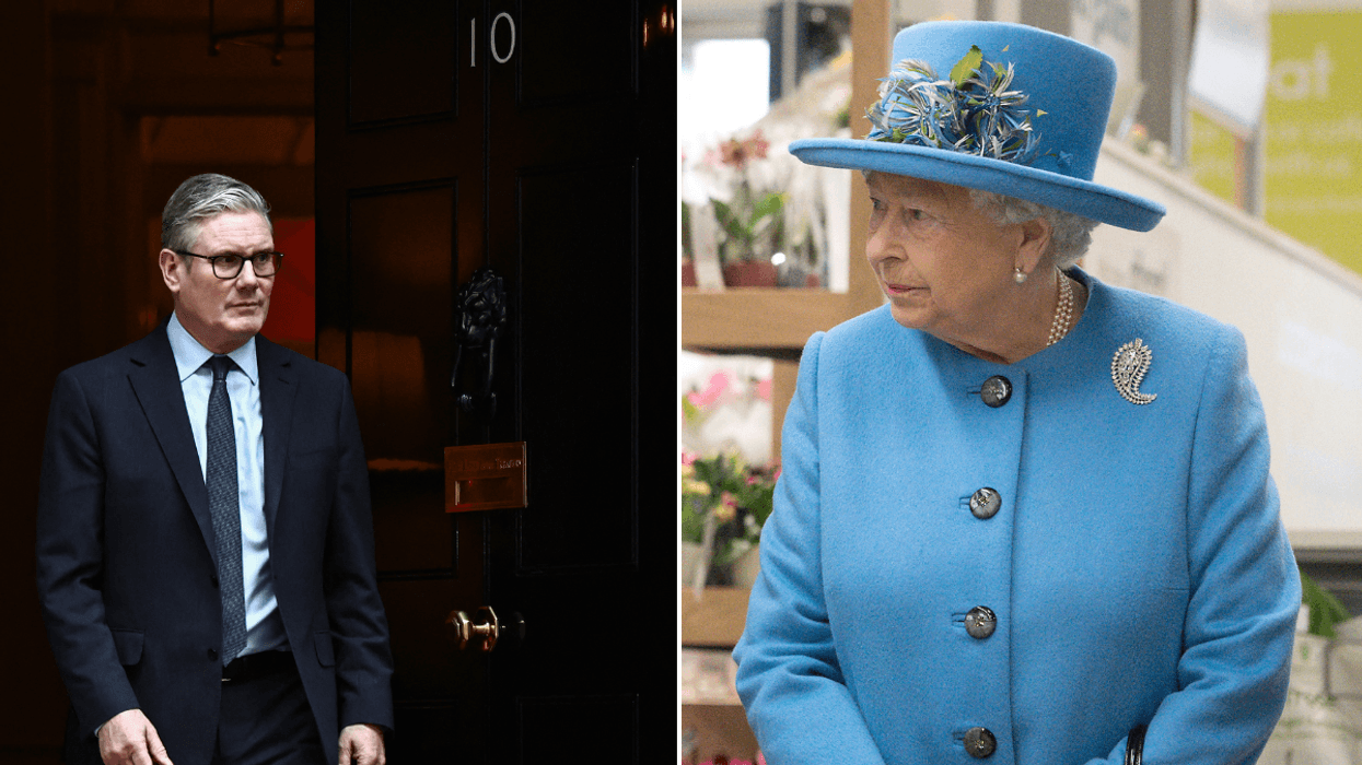 Keir Starmer and Queen Elizabeth