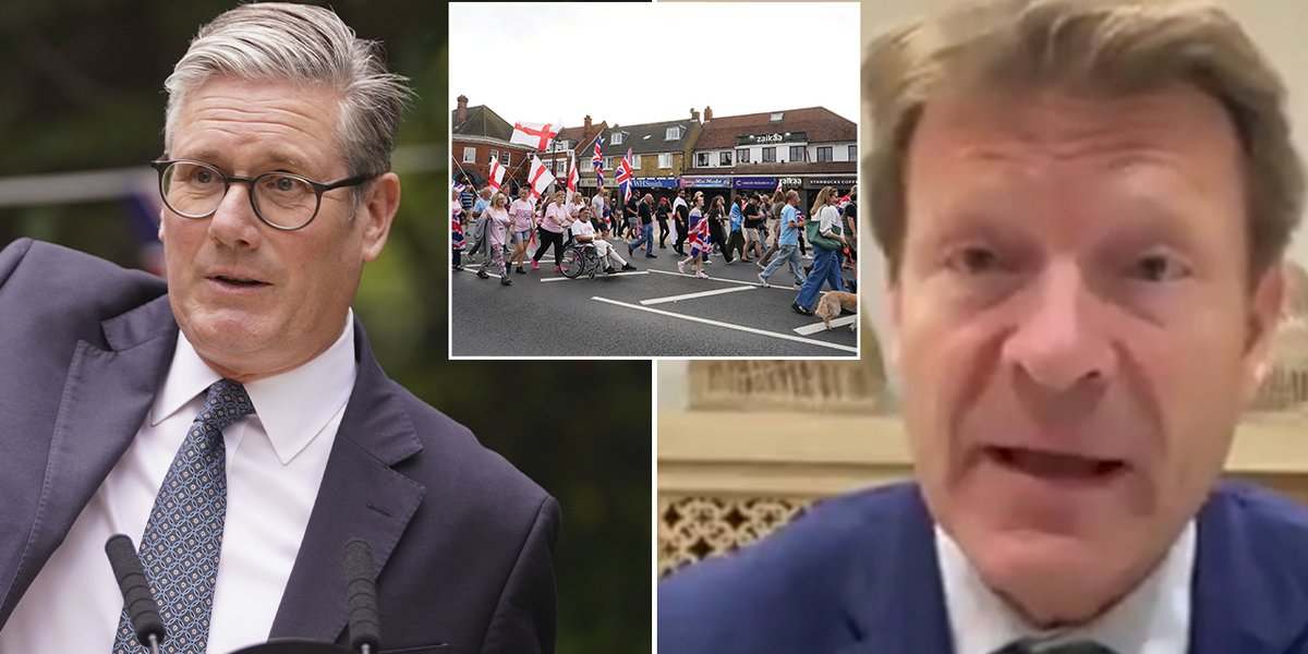 NextImg:Richard Tice blasts Labour after hotel ruling: 'Heading for moral, cultural, societal bankruptcy'