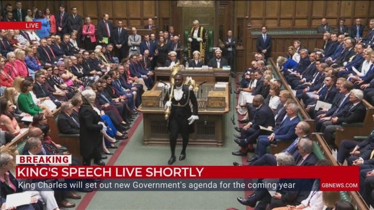 Rishi Sunak awkwardly jokes with Sir Keir Starmer as pair forced to make conversation after election