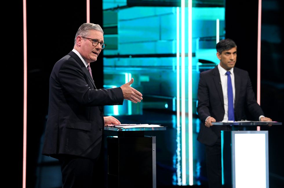 Keir Starmer and Rishi Sunak
