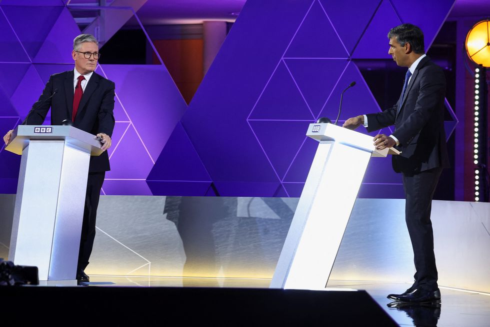 Keir Starmer and Rishi Sunak