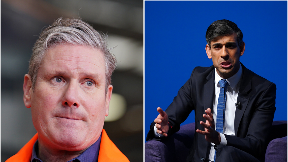 Keir Starmer and Rishi Sunak
