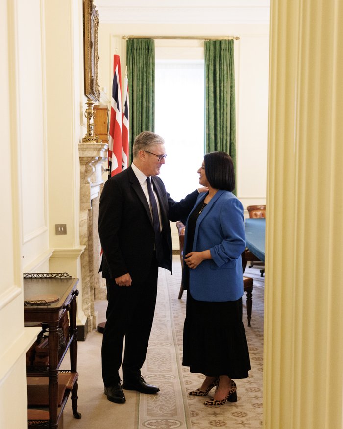Keir Starmer and Shabana Mahmood