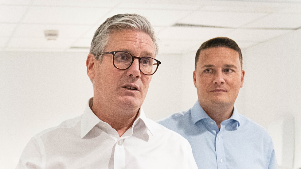 Keir Starmer and Wes Streeting