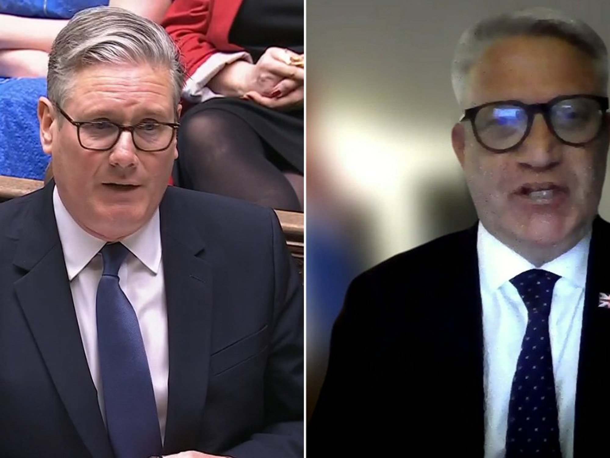 Keir Starmer, Andrew Rosindell