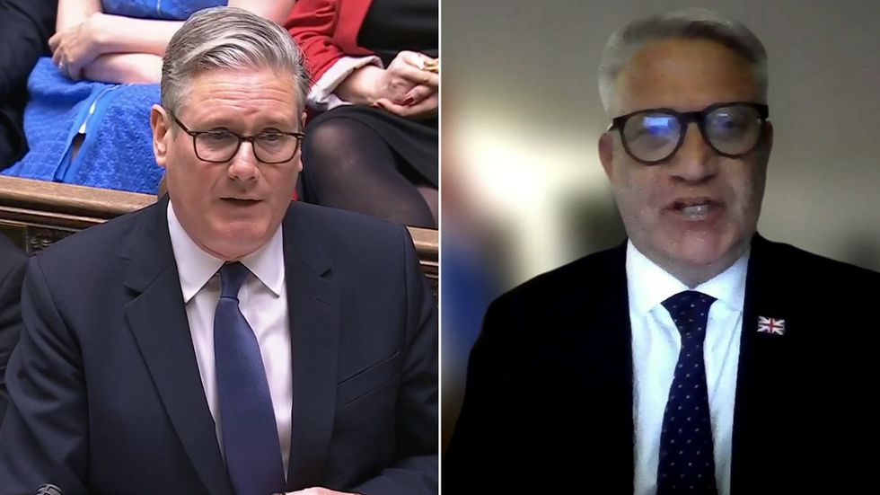 Keir Starmer, Andrew Rosindell