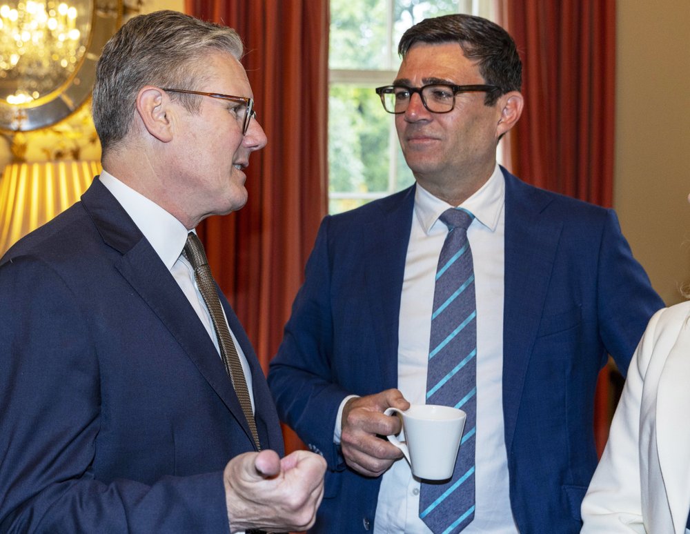 Keir Starmer, Andy Burnham