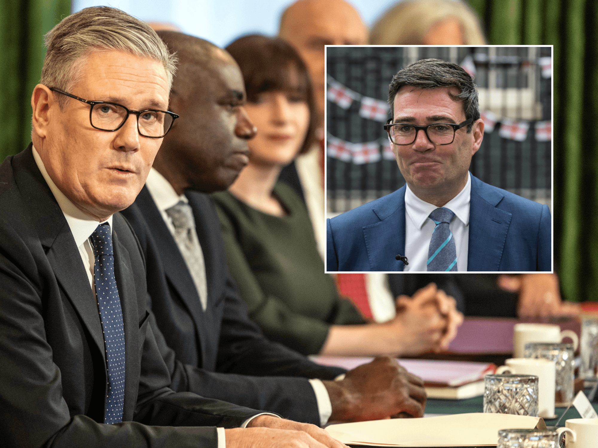 Keir Starmer, Andy Burnham