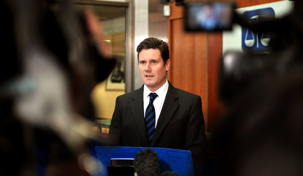 Keir Starmer as CPS cheif