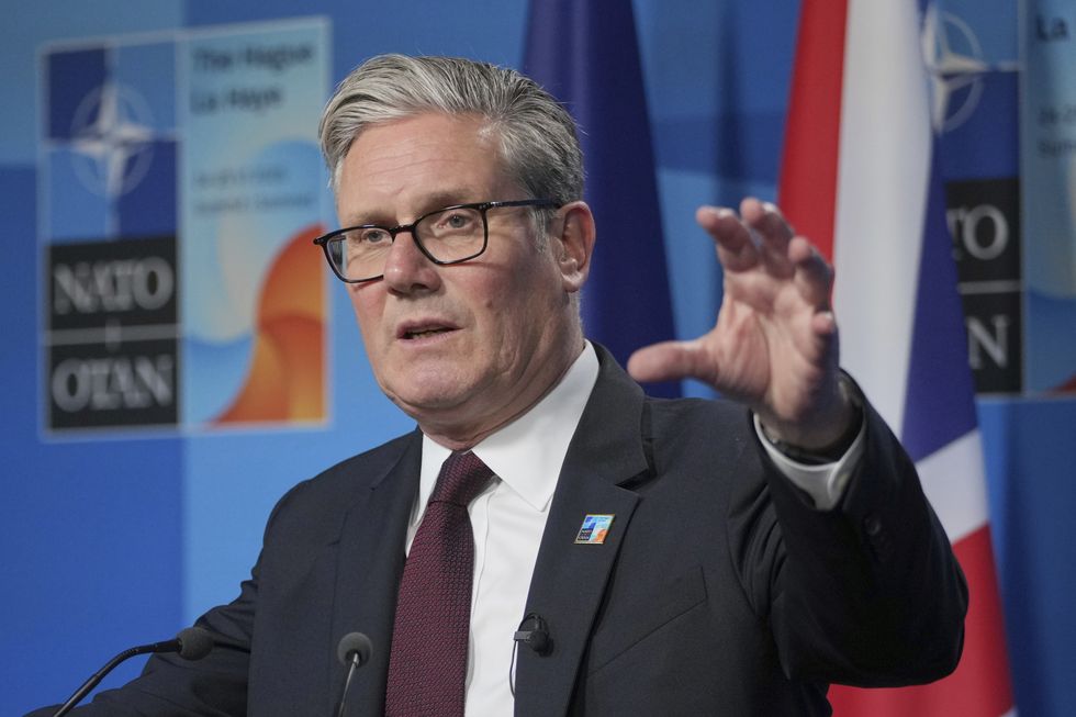 Keir Starmer at Nato