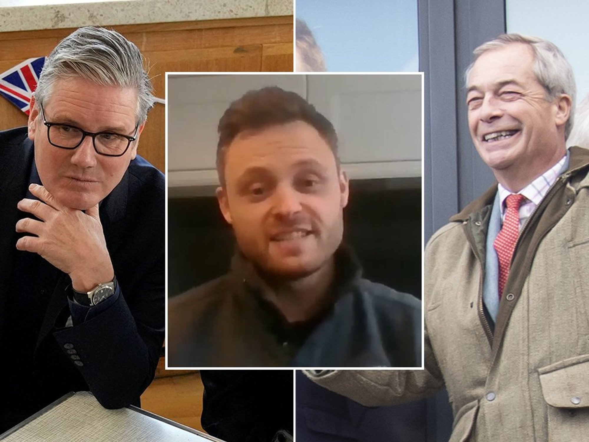 Keir Starmer, Ben Bradley, Nigel Farage